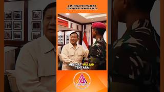 PRESIDEN PRABOWO KAGET MELIHAT WAJAH ANGGOTA TNI MUDA INI #videoviral #shortvideo #fyp