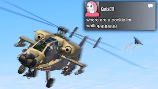 Battling Tryhard Gamer Girl And Her Army Of Noob Soldiers (GTA Online)
