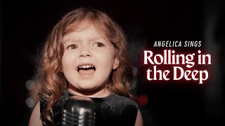 3-Year-Old Angelica Nero Sings ADELE cover "Rolling in the Deep" with a Band!