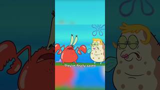 All the sea creatures have been transformed into their original forms by the green moon.#spongebob