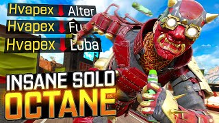1v3? Easy with Octane’s Speed! SOLO 72 KILLS Apex Legends