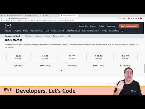 AWS: Developers Let's Code Ep09 | Amazon Lightsail and WordPress
