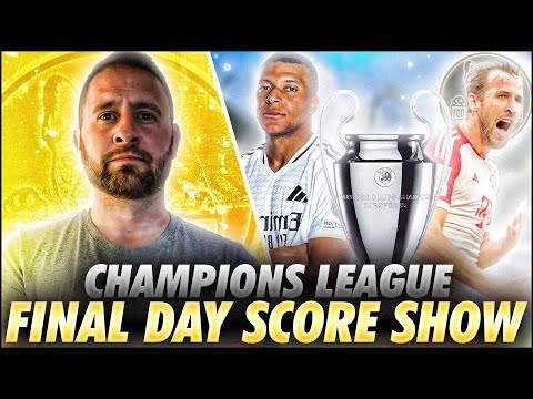 LIVE CHAMPIONS LEAGUE SCORE SHOW | THE FINAL DAY!!! @FootballHeritageTV