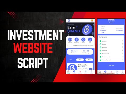 Investment Powerbank Website Script | Powerful UI Design | No Coding Required ||