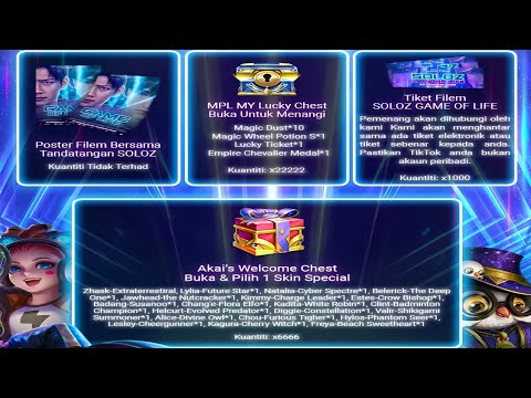 Free Skins and Magic Potion Tiktok Event for all