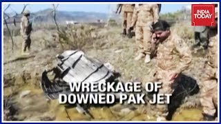 Wreckage On Cam: IAF Confirms Proof Of Pakistan F-16 Jet Shot Down