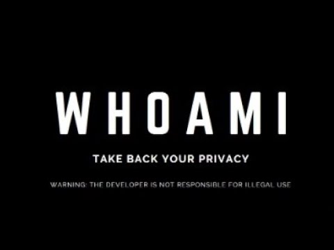 Whoami is a privacy tool developed to keep you anonymous on Kali Linux at the highest level