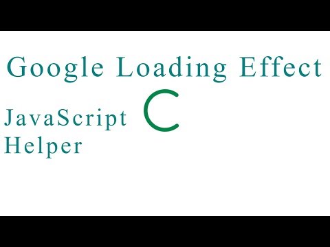 Google Loading Animation Effect HTML CSS only Lesson 3