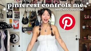 I *tried* to romanticize my life by letting pinterest control me!