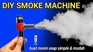DIY SMOKE MACHINE - how to make an easy and simple smoke machine || dude oMet