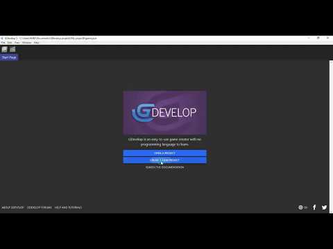 Tutorial Membuat Game Dengan GDevelop  Memasukan Objek Dan Membuat Secene