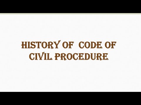 History Of Code Of Civil Procedure||CPC||Law||2020| Detailed Video|For Law Students||All About Info|