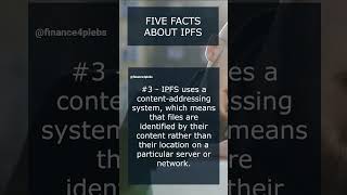 5 FACTS ABOUT IPFS #ipfs #finance #investment #crypto #shortsyoutube #defi #reels #facts #eth #btc