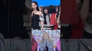 ahyeon with minami 😱🥰 #babymonster #ahyeon #rescene #minami