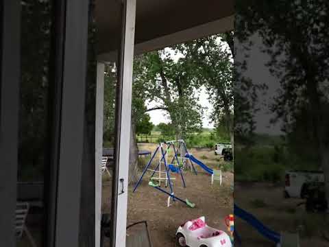 Sound of A quick Hail Storm - El Valle De Espanola NM