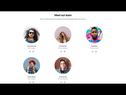 How to Build A Team Component with TailwindCSS @reactailwind