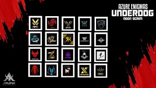 AZURE UNDERDOG WEEKLY NOON SCRIM