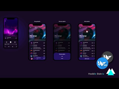KivyMD Music Player UI/UX (WIP)