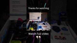 MLSA Swag Kit🤩| Microsoft Swags🎁 #unboxing #youtubeshorts #shorts #microsoftambassador
