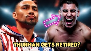 😳 WOAH. KEITH THURMAN VS VERGIL ORTIZ GETTING FINALIZED. PBC VS GOLDEN BOY CARD.