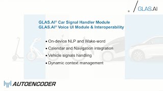 [GLAS.AI] Signal Handler & Voice UI