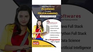 After Inter, Are you planning to learn Programming? | Call PR Softwares @9030202723 / 9985570759.