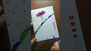 Beautiful Sister Day Card Making/ Sister Day Card #shorts #shortvideo #card