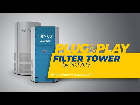 Tak-Çalıştır Merkezi Duman Emme ve Filtreleme Kulesi 💙 Central Extraction & Filtering Tower