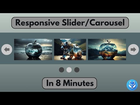 Easiest Slider/Carousel | 8 Minutes | HTML & CSS & GlideJS