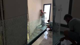 Técnica do vidro quebrado você já conhecia? #arquiteto #construction #obras