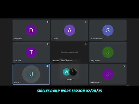 Sircles Work Session February 28, 2025