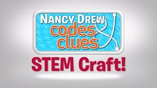 STEM Craft! | Episode 4 | Nancy Drew: Codes & Clues | Hi Kids