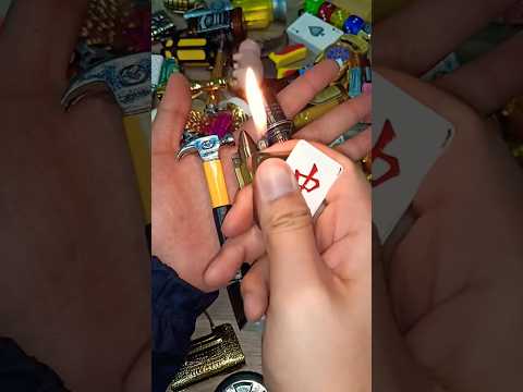 The last lighter is so cool #asmr #lighter #collection #shorts #youtubeshorts