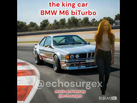 the king car BMW M6 biTurbo