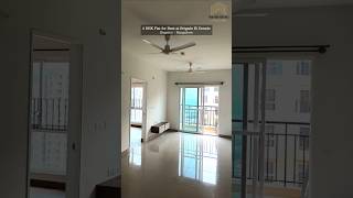 3 BHK Flat for Rent at Brigade El Dorado Bagalur - Bangalore