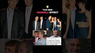 This new Mandela effect. The Epstein files. #mandelaeffect #epsteinfiles #trump #maga #america #usa