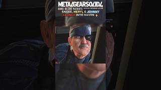 Snake & Meryl Launch into Haven!🔥#shorts #gaming #edit #viralvideo #metalgearsolid #mgs #cinematic