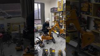 giant RC excavator truck collection