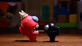 Among Us - Pepero Game Challenge | Stop Motion