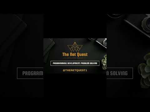 The Net Quest ultimate destination for Mastering programming languages #shorts