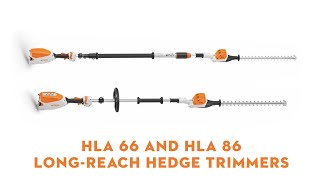 STIHL HLA 66 And HLA 86 | Long Reach Hedge Trimmers | STIHL GB