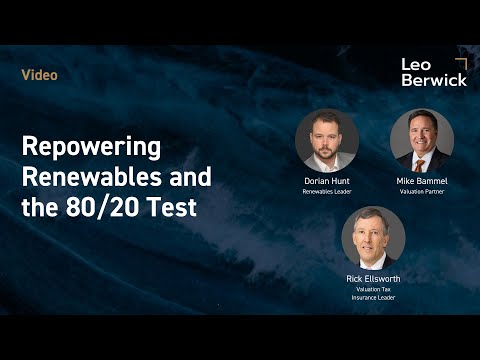 Repowering Renewables and the 80/20 Test