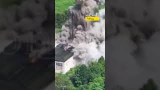 Ukrainian MiG-29 Destroys Russian Troop Deployment Site #warinukraine
