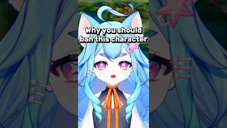 Ban this character in Mobile Legends! #vtuber #vtuberen #mlbb #mobilelegends #shorts #phvtuber