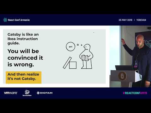 Production Ready React with GatsbyJS by Jesse Martin | ReactConfAM19