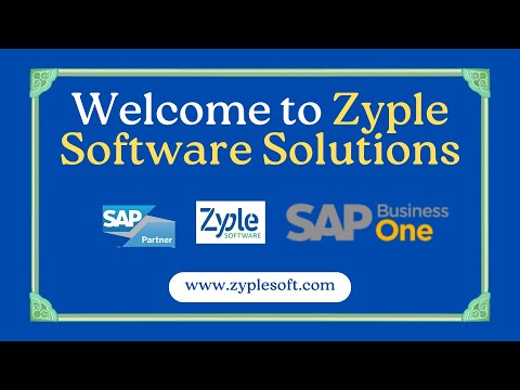 SAP ERP Company for Business - Zyple Software