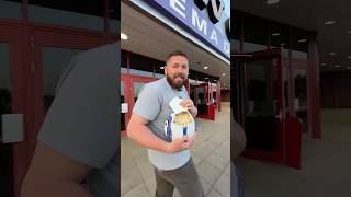 Sneaking Candy Into a Movie Theatre Inside a Football 🍿⚽️