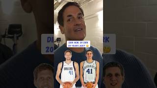 Mark Cuban claims he once beat Dirk in a 1 v 1…Do we believe him? 🤣 #dirknowitzki #markcuban #mavs