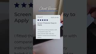 Effortless Screen Protector Application