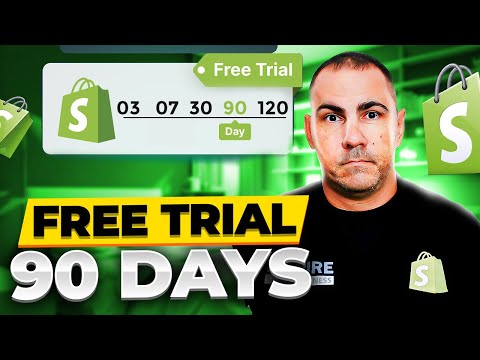 Shopify 90 Day FREE TRIAL Is Here For Limited Time ONLY